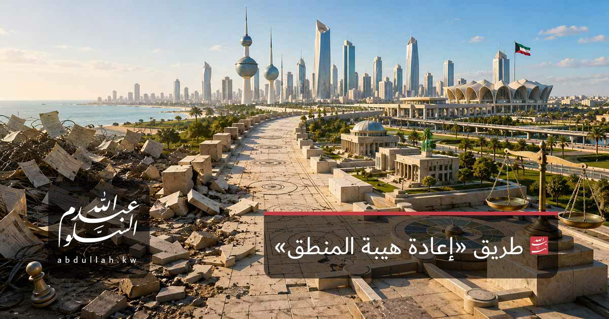 طريق «إعادة هيبة المنطق»