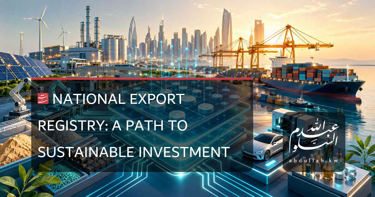 National Export Registry: A Path to Sustainable Investment